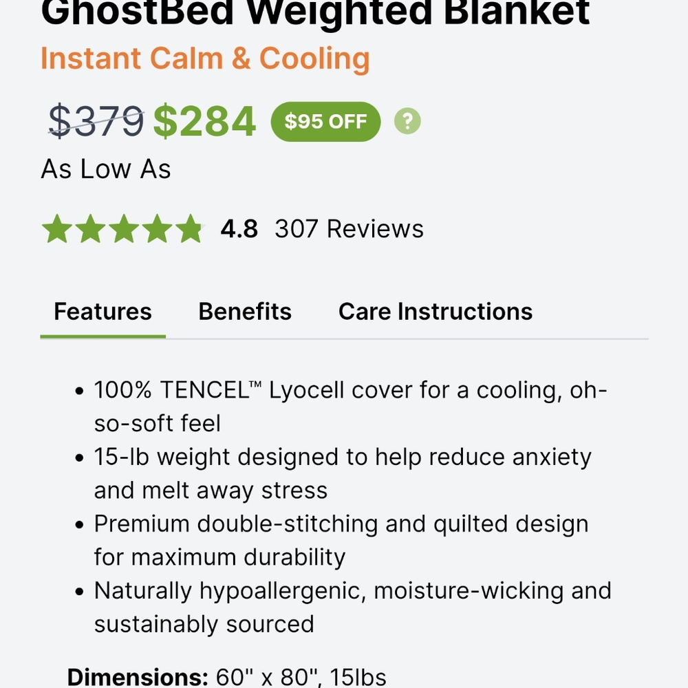 Weighted Blanket